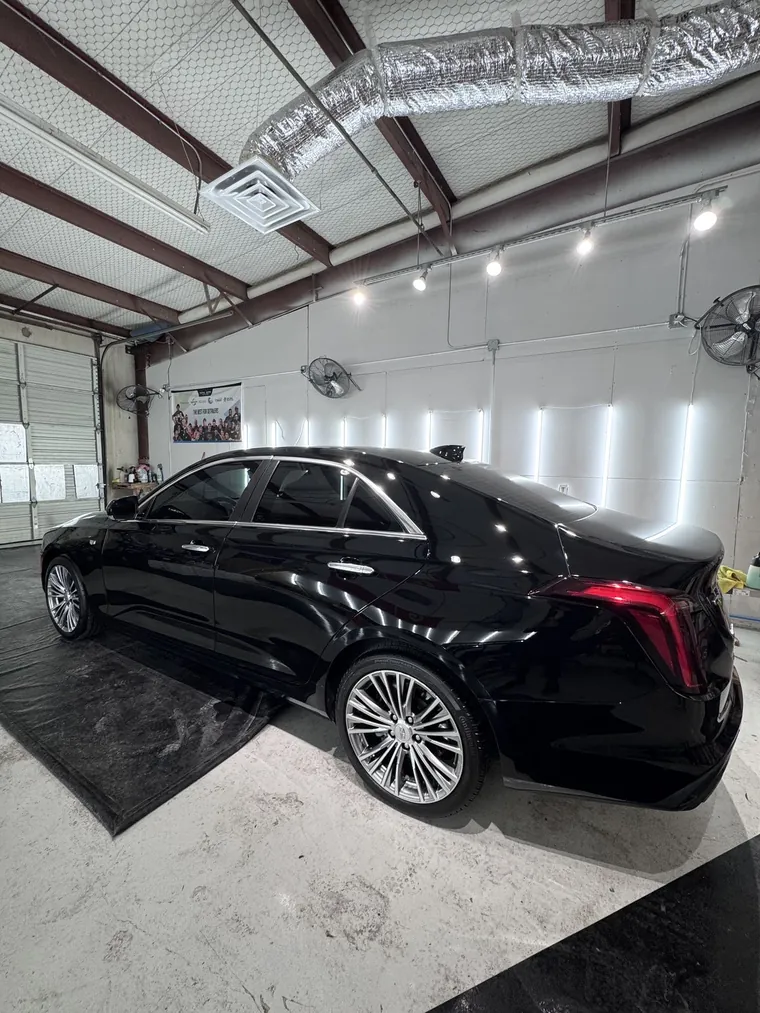 Black Lexus ceramic window tint San Antonio